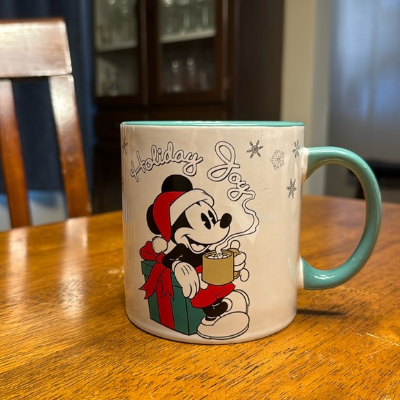 Disney Other - Huge Disney Christmas Mickey “Holiday Joy” beverage mug. 20oz